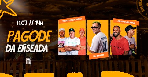 Pagode da Enseada com Jeito Quelemo, Trio Pega Bem e DJ Math em Londrina