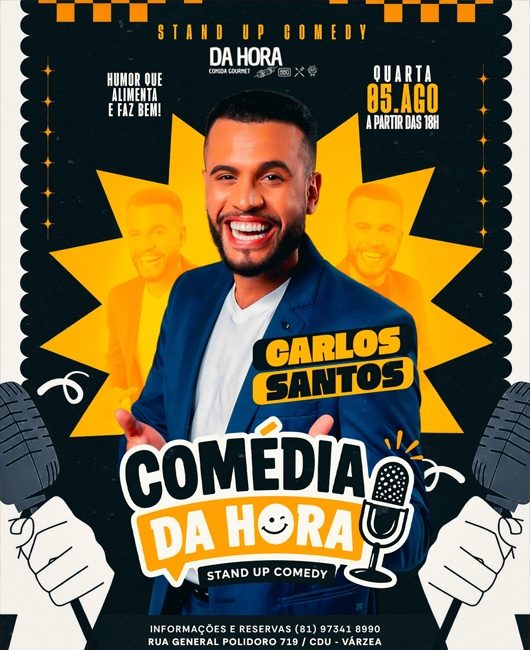 Comedia da Hora - Carlos Santos em Recife