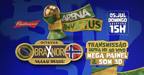 ARENA INVICTUS | BRASIL X NORUEGA