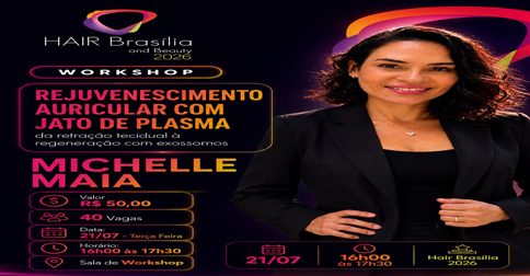 WORKSHOP - REJUVENESCIMENTO AURICULAR COM JATO DE PLASMA