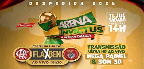 ARENA INVICTUS | FLAMENGO x BENFICA