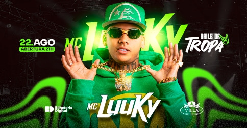 Baile da Tropa - MC Luuky em São Bernardo do Campo