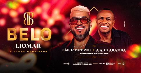 Bilheteria Digital | BELO + LIOMAR - A.A Guaratiba Rio de Janeiro - RJ