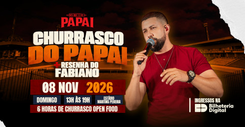 Imagem da fonte — Churrasco do Papai + Resenha do Fabiano