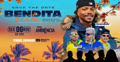 Bendita Sexta - Gamadinho + Papo em Off em Goiânia