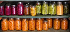 Canned vegetables