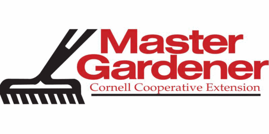 Master Gardener logo, red and black