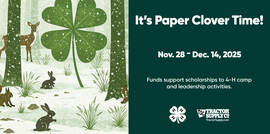 2025 Fall 4H Paper Clover