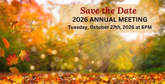 Save the date Annual Meeting 2026