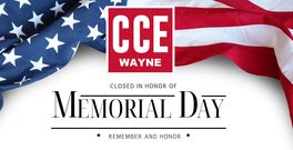 The office is closed in observance of Memorial Day.