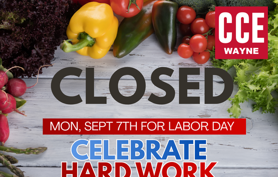 Closed for Labor Day