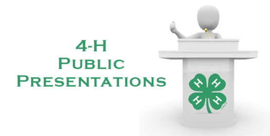 4H Public Presentations