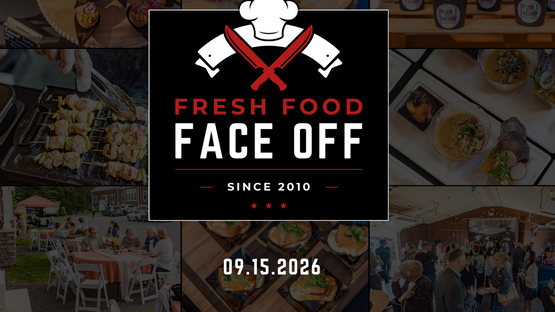 Join us for our 15th Annual Fresh Food Face Off on Tuesday, September 15th, from 5:00 PM to 7:30 PM at the Broome County Regional Farmers Market.