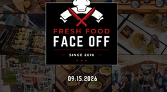 Join us for our 15th Annual Fresh Food Face Off on Tuesday, September 15th, from 5:00 PM to 7:30 PM at the Broome County Regional Farmers Market.
