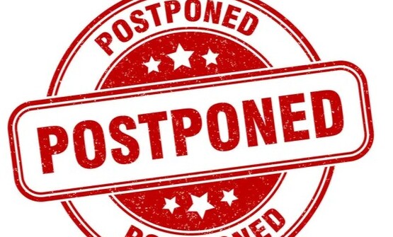 postponed sign