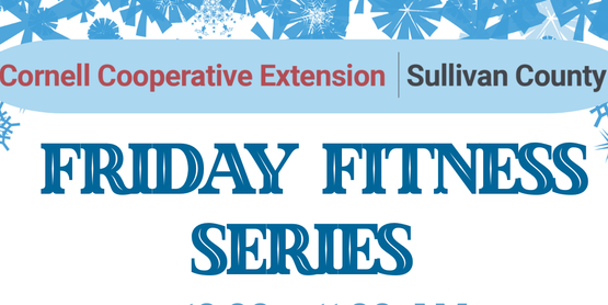 Friday Fitness Series 2025-2026 Flyer