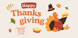Thanksgiving Office closed