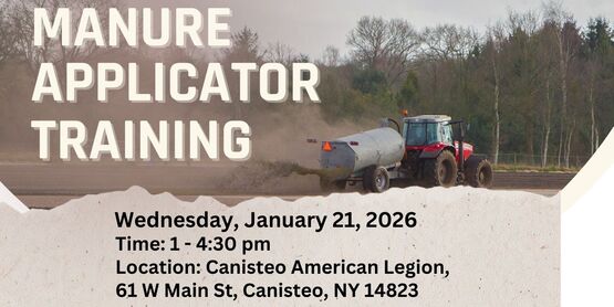 Manure applicator training