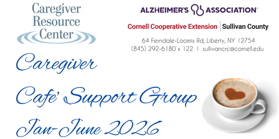 Caregiver Cafe Jan. - Jun. 2026 Flyer
