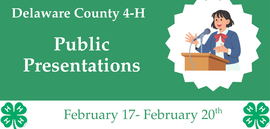 Public Presentations