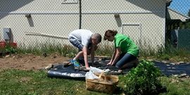 Community Garden in Piseco