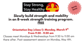 Slowly build strength and mobility in an 8-week strength training program.  