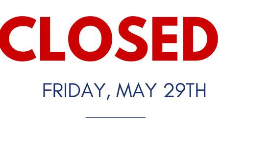 Closed May 29th, 2026 