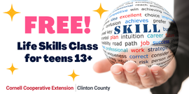 Life Skills for teens Aug 2026