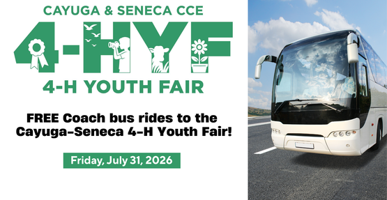Coach bus rides to 4H Youth Fair