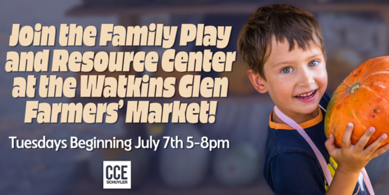 Family Play and Resource Center Banner Farmer MArket