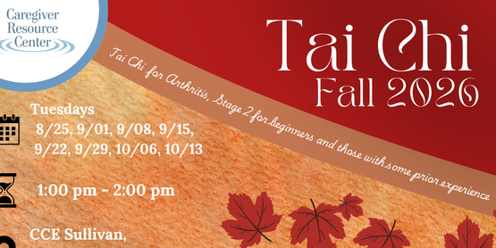 Tai Chi Fall 2026 Flyer