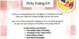 Picky Eating 101- September 1st