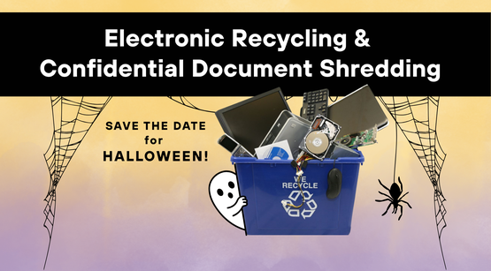 Electronics Recycling website banner 2026