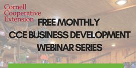 CCE Statewide Business Development Webinar Series