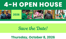 4H Open House 2026 banner