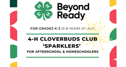 4H Cloverbuds Club Sparklers 2026