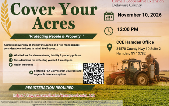 Cover Your Acres Insurance Workshop 