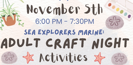 SEMC Adult Craft Night 11-5-2026