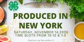 Produced in New York - November 14, 2026