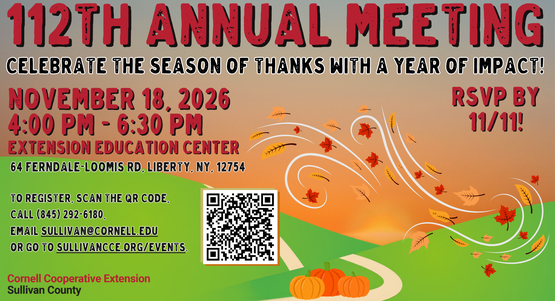 112th Annual Meeting Graphic