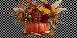 pumpkin centerpiece