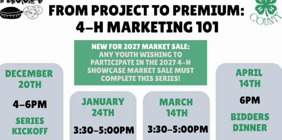 4-H Marketing 101