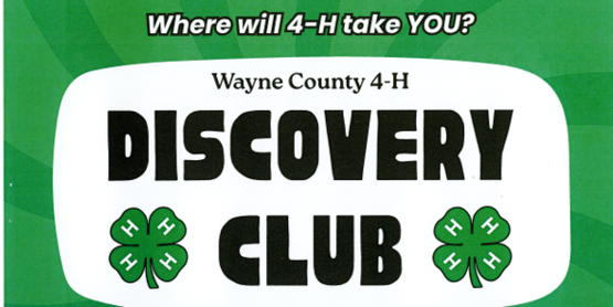 Wayne County 4H Discovery Club