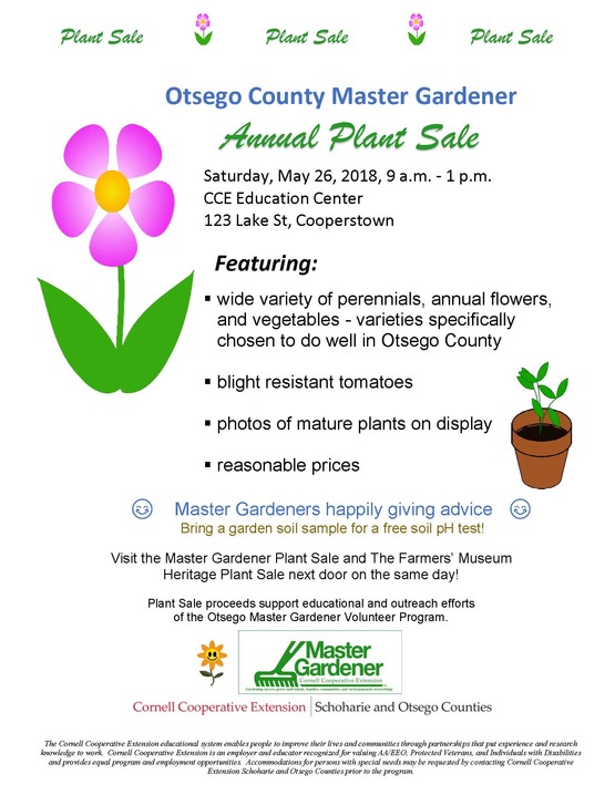Cornell Cooperative Extension Master Gardener Volunteer