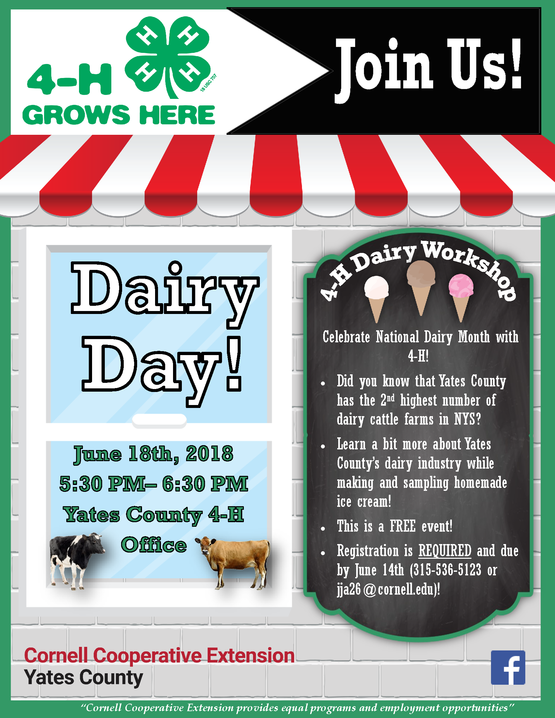 Cornell Cooperative Extension 4H Dairy Day