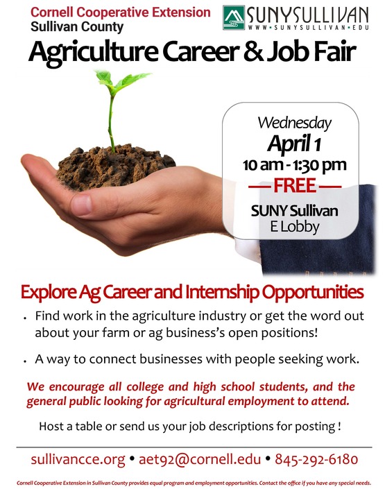 Cornell Cooperative Extension Ag Jobs