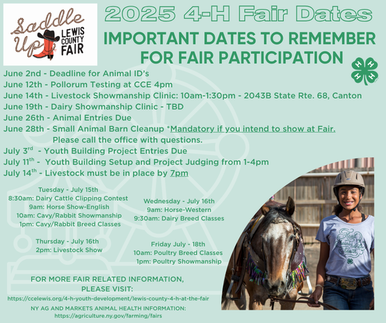 Important Dates