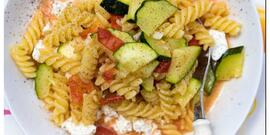 Summer Squash Tuna Pasta Salad