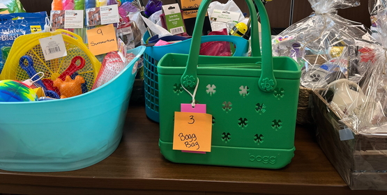 4-H shooting sports basket raffle