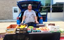Farmer Kyle at the Veggie Van 2025